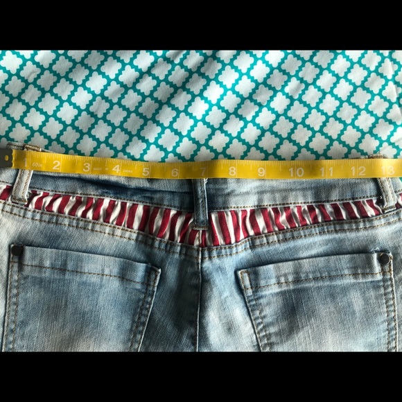 Light Blue Jean Shorts - Picture 4 of 5